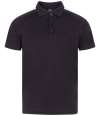 LV293 Finden + Hales Kids Team Polo Shirt Black / White colour image